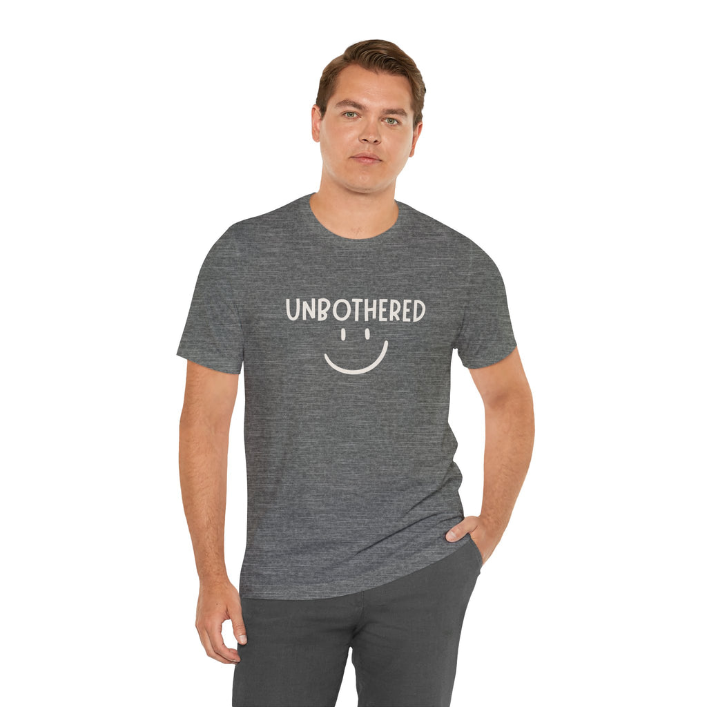 Unbothered Smiley Graphic Tee