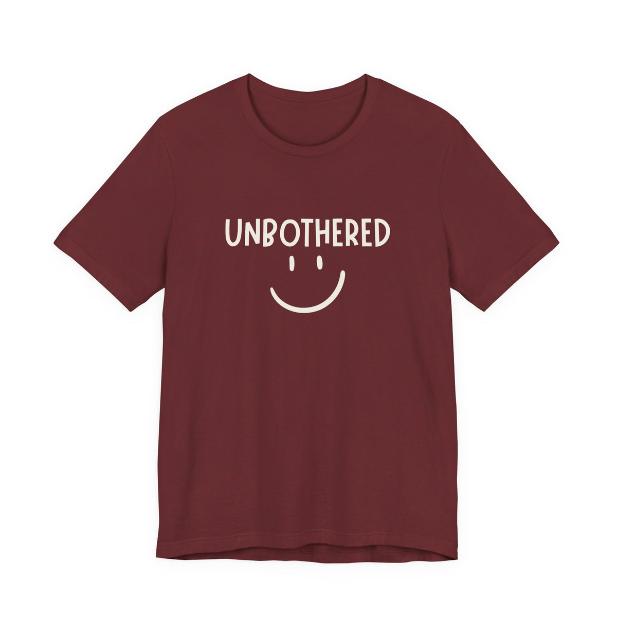 Unbothered Smiley Graphic Tee