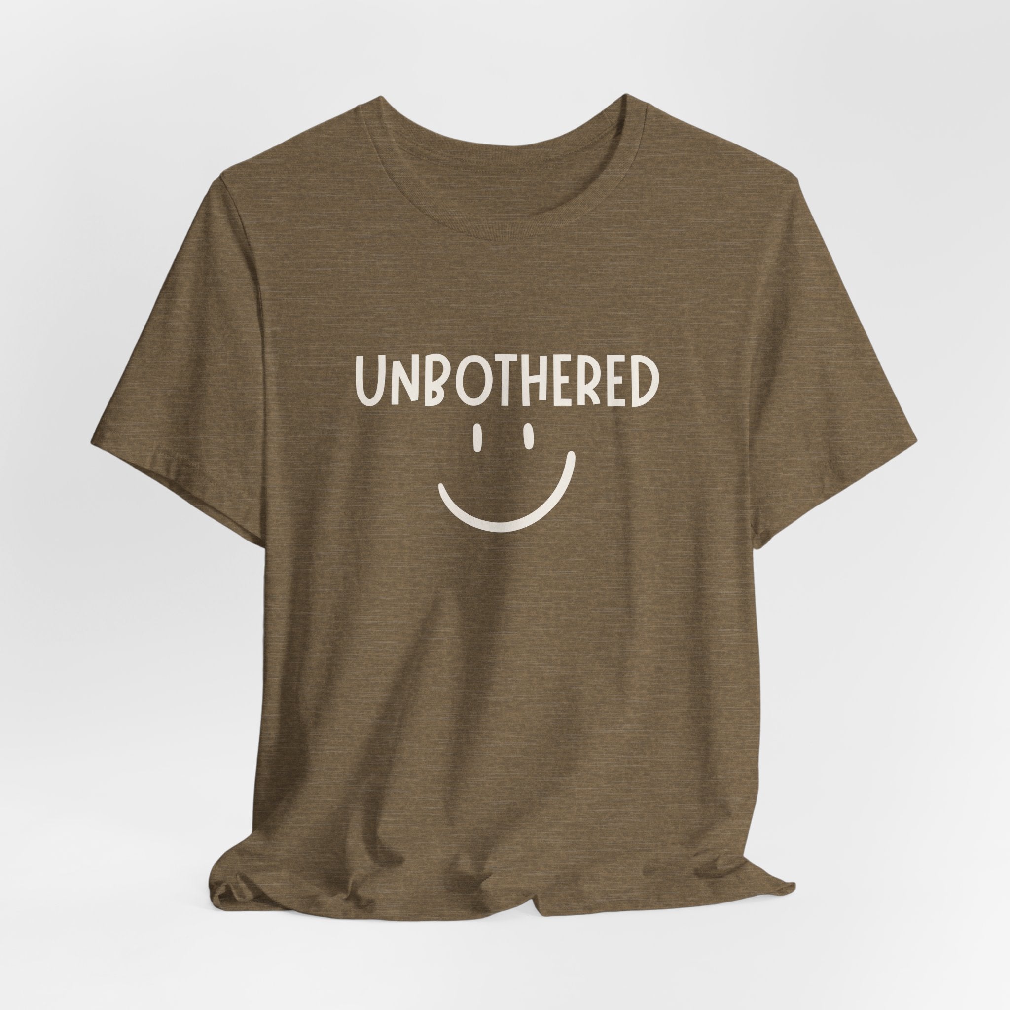 Unbothered Smiley Graphic Tee