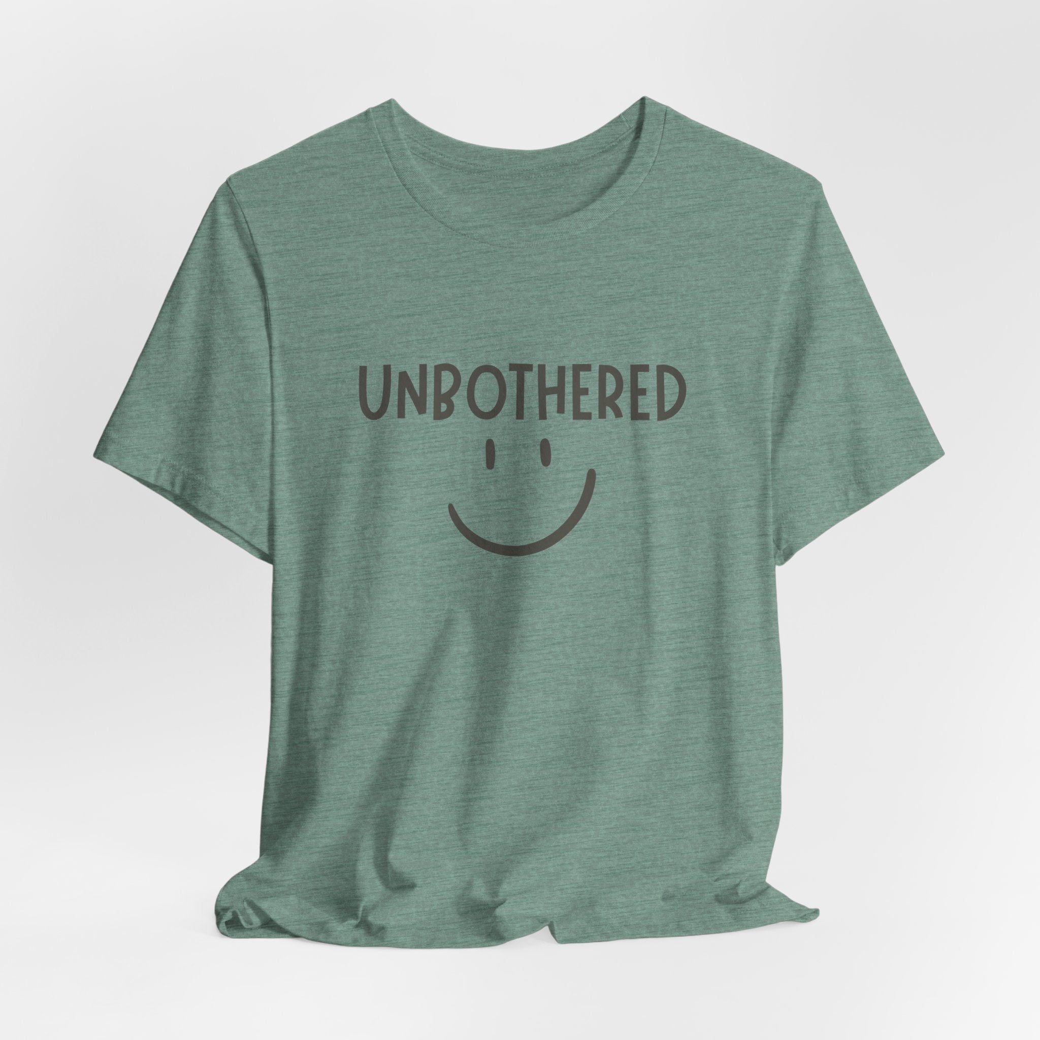 Unbothered Smiley Graphic Tee