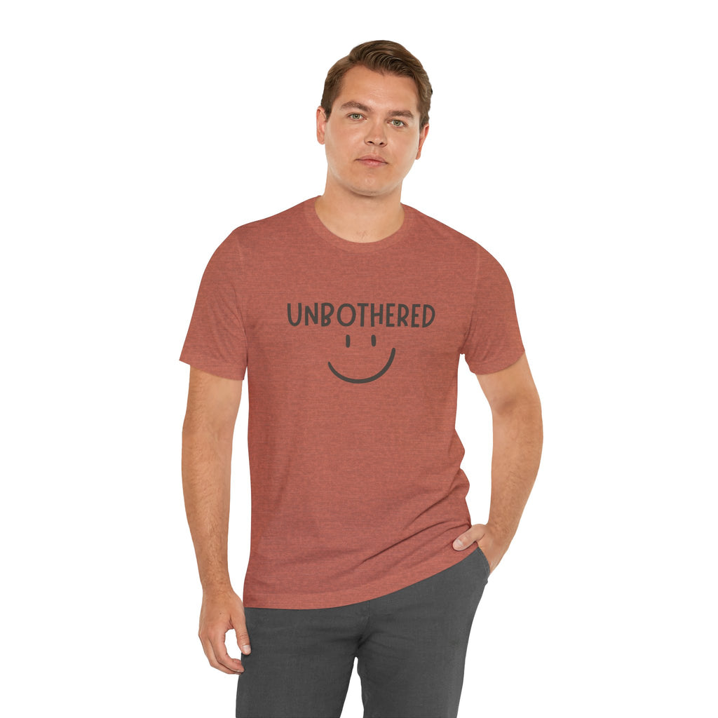 Unbothered Smiley Graphic Tee