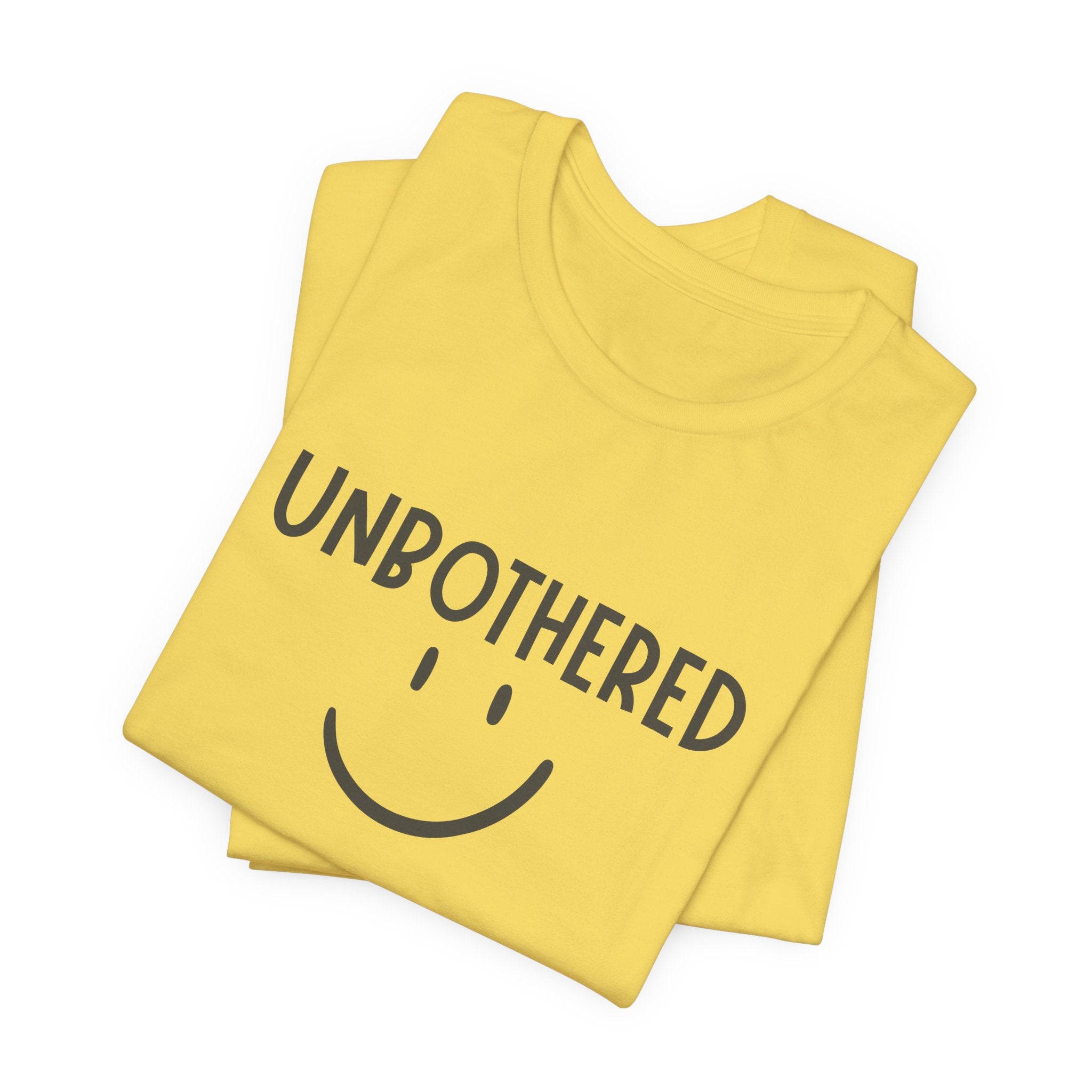 Unbothered Smiley Graphic Tee