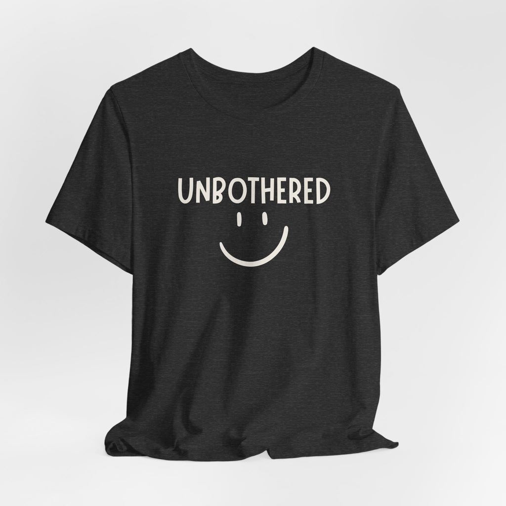 Unbothered Smiley Graphic Tee