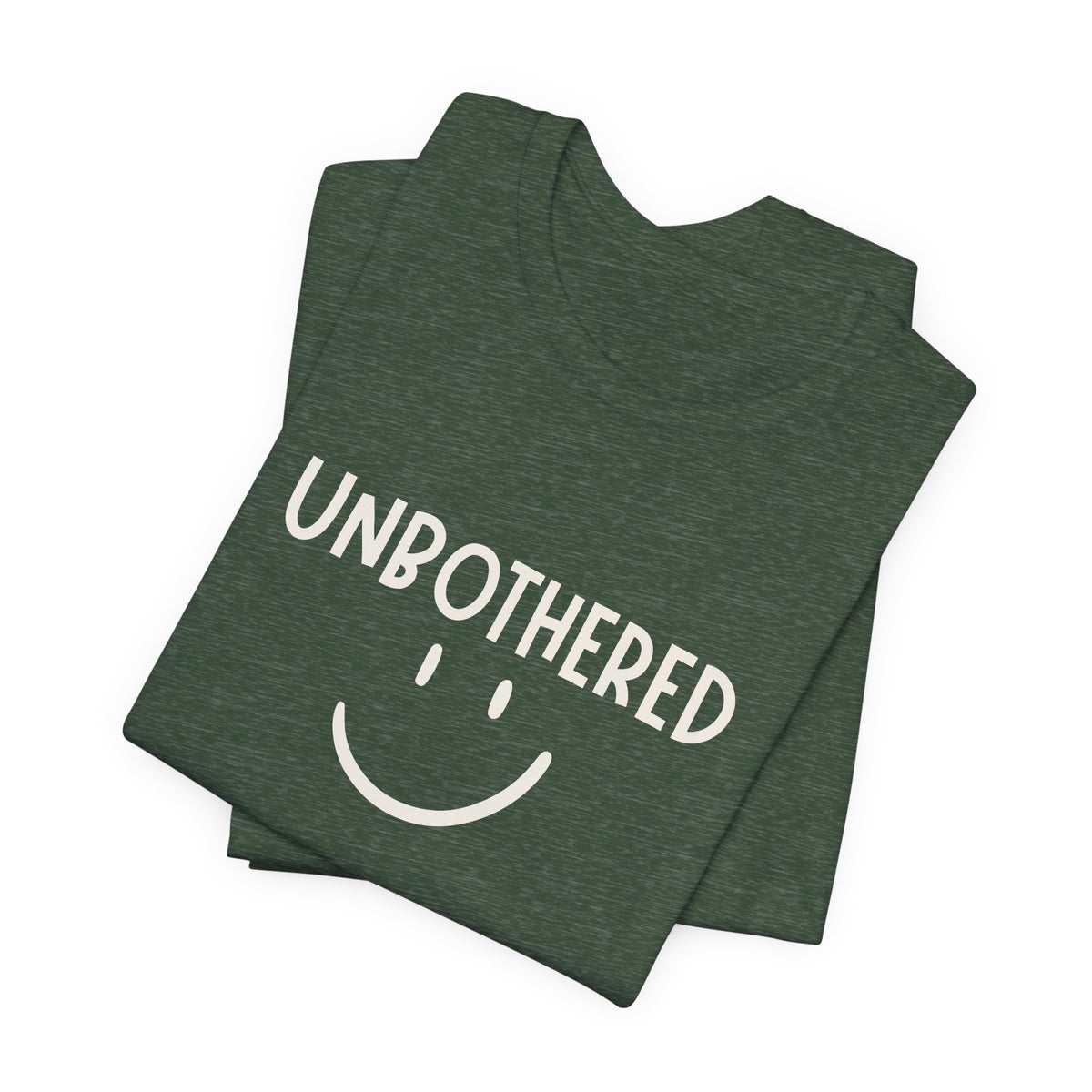 Unbothered Smiley Graphic Tee