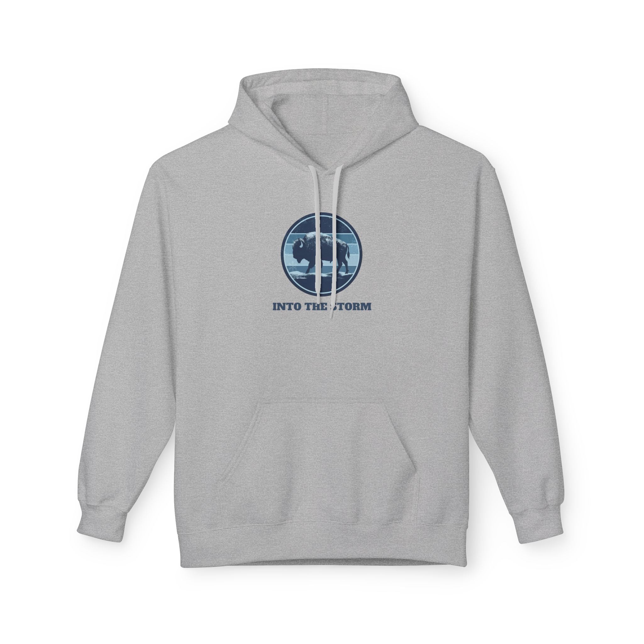 Winter Bison "Into the Storm" Graphic Hoodie