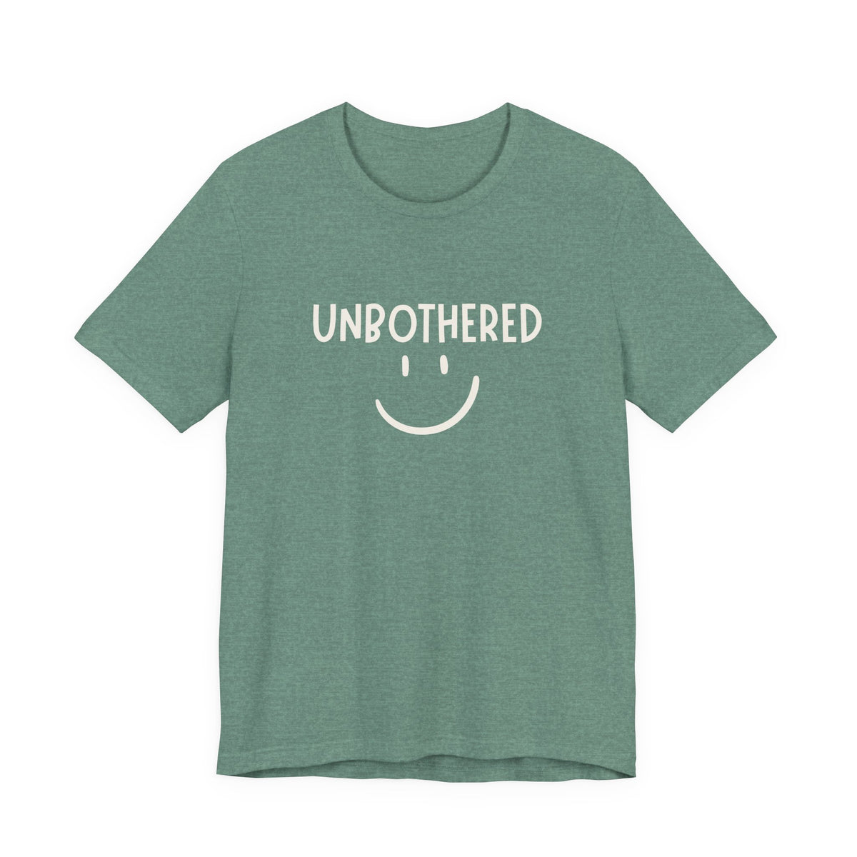 Unbothered Smiley Graphic Tee