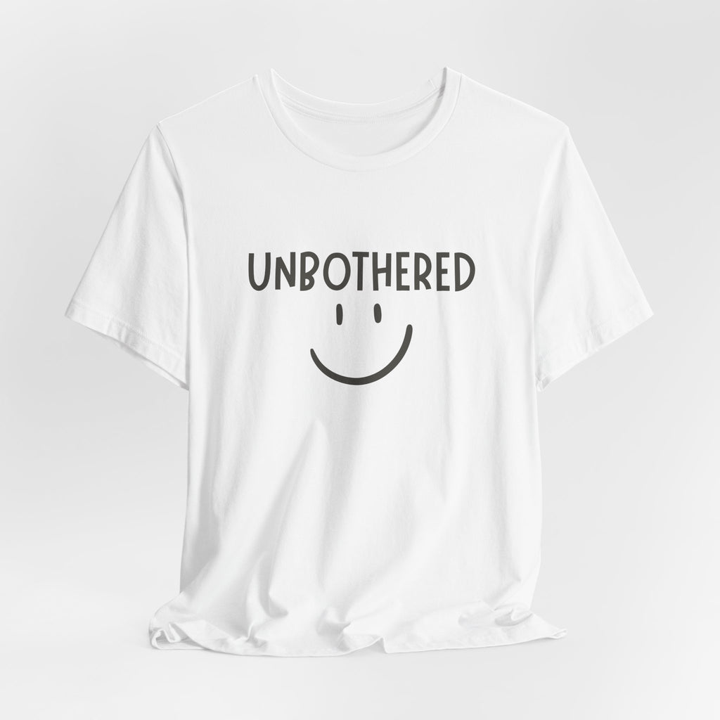 Unbothered Smiley Graphic Tee