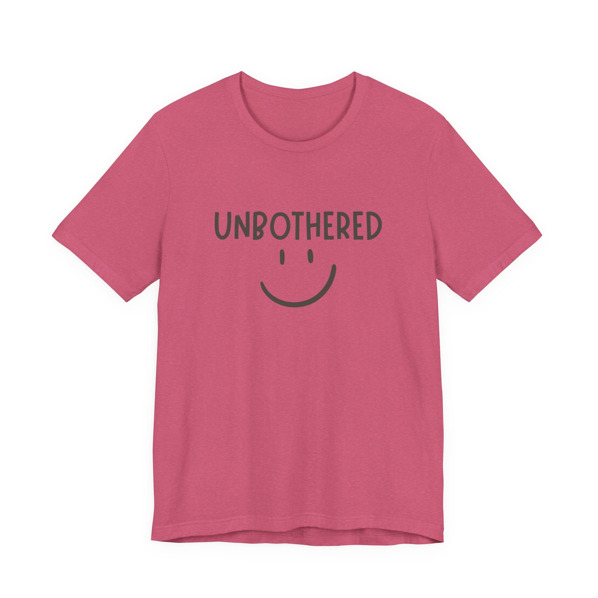 Unbothered Smiley Graphic Tee