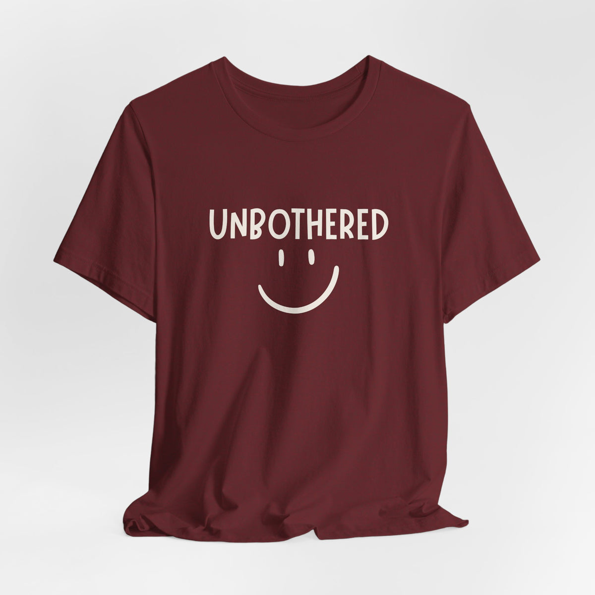 Unbothered Smiley Graphic Tee