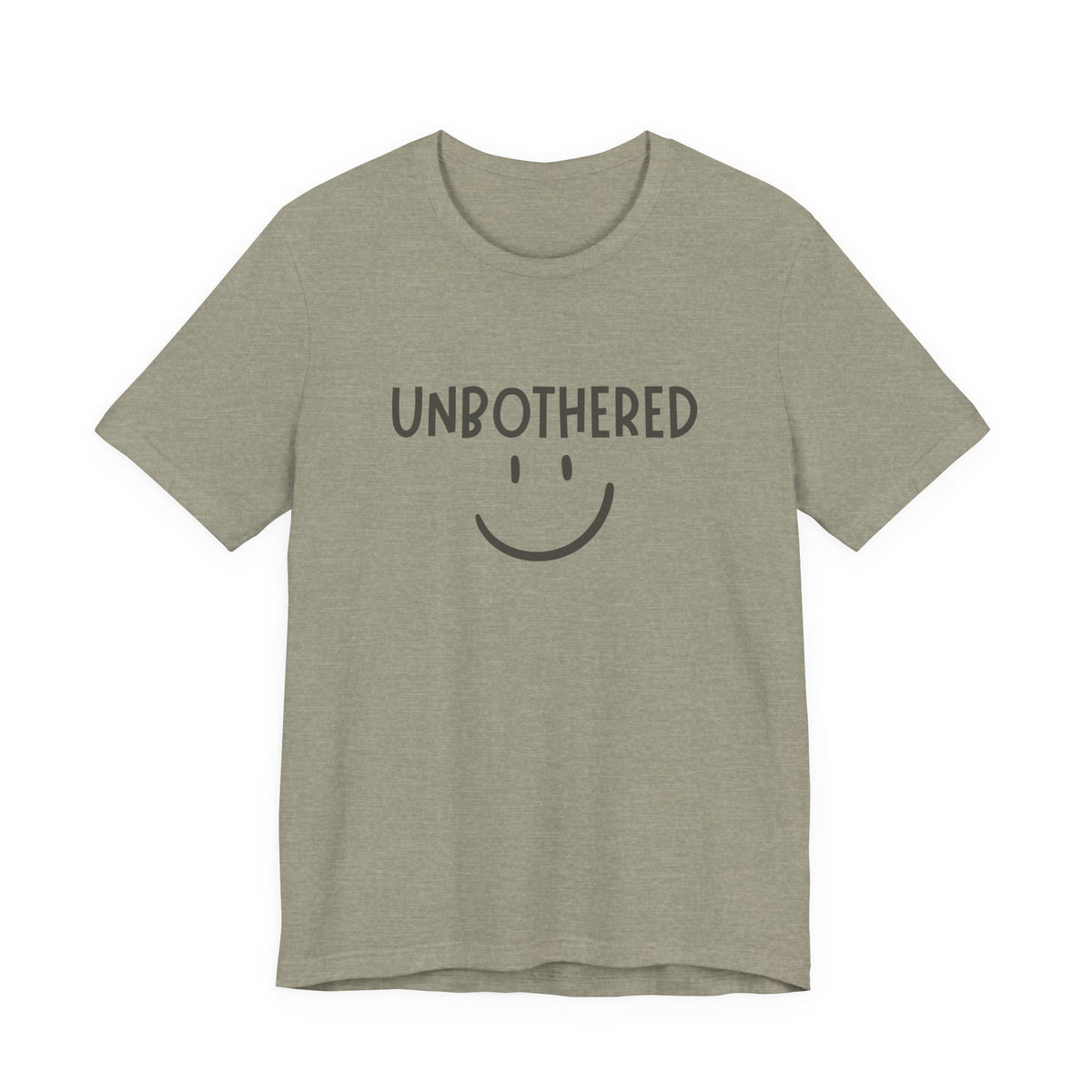 Unbothered Smiley Graphic Tee