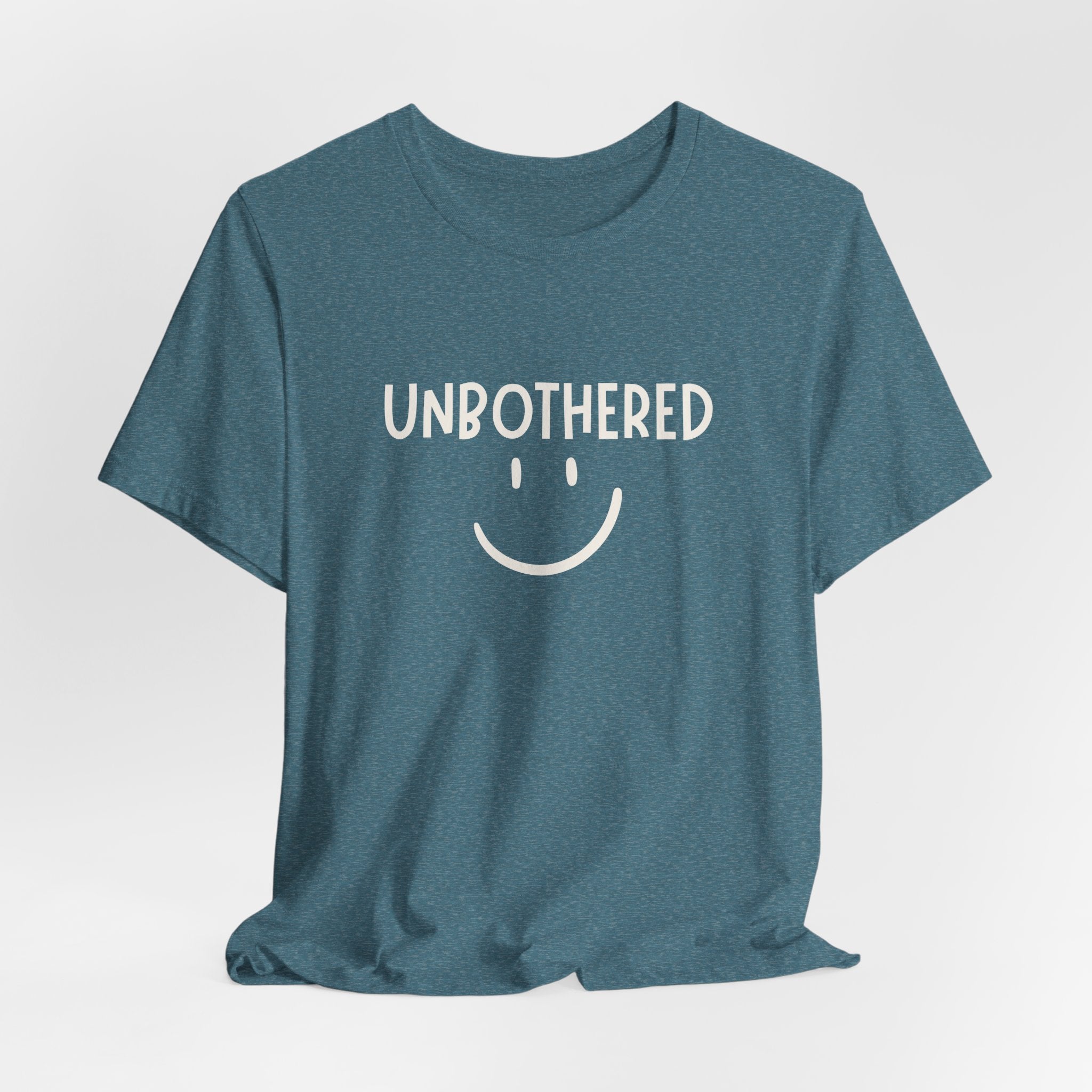 Unbothered Smiley Graphic Tee