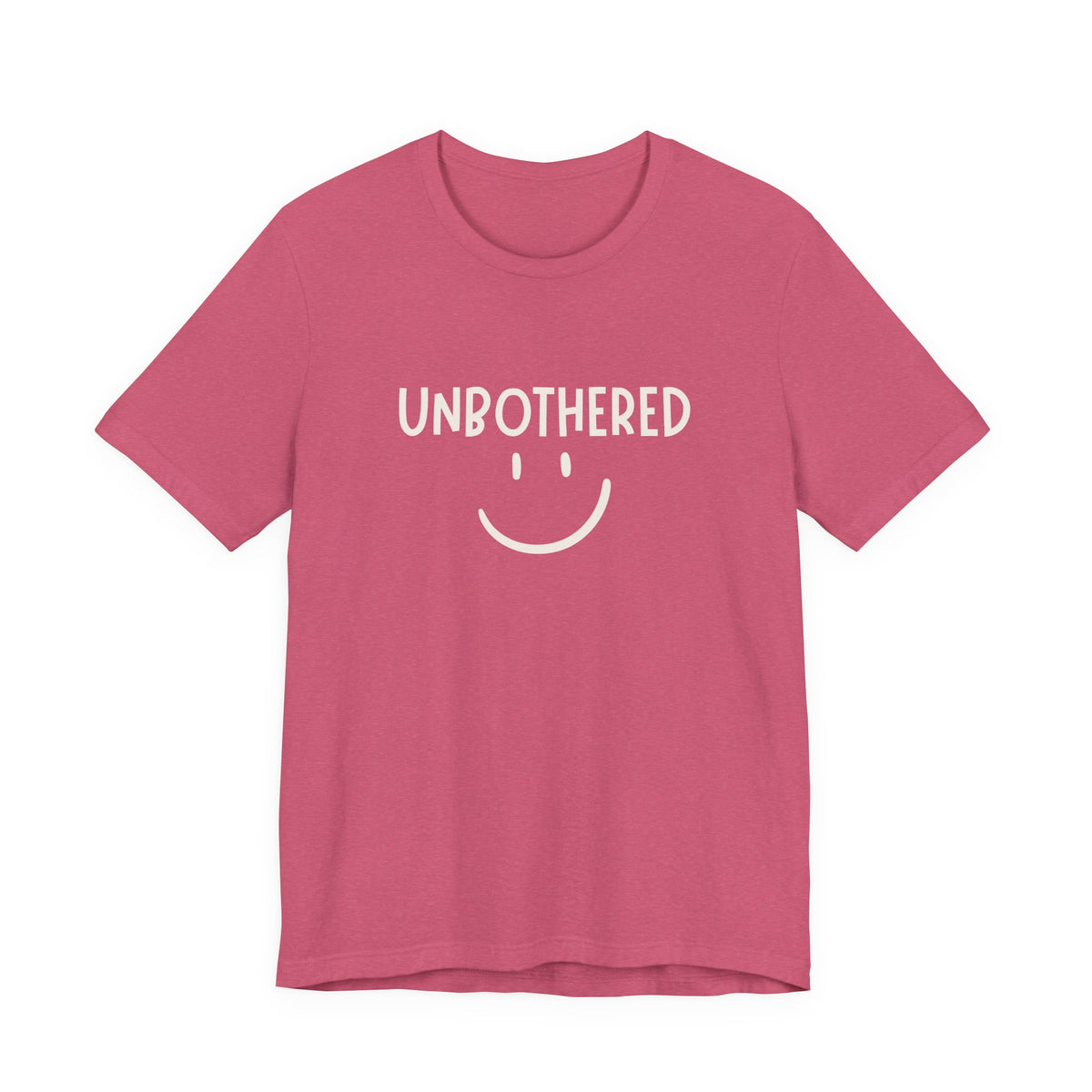 Unbothered Smiley Graphic Tee