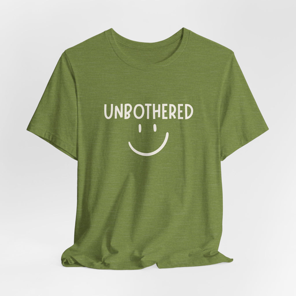 Unbothered Smiley Graphic Tee