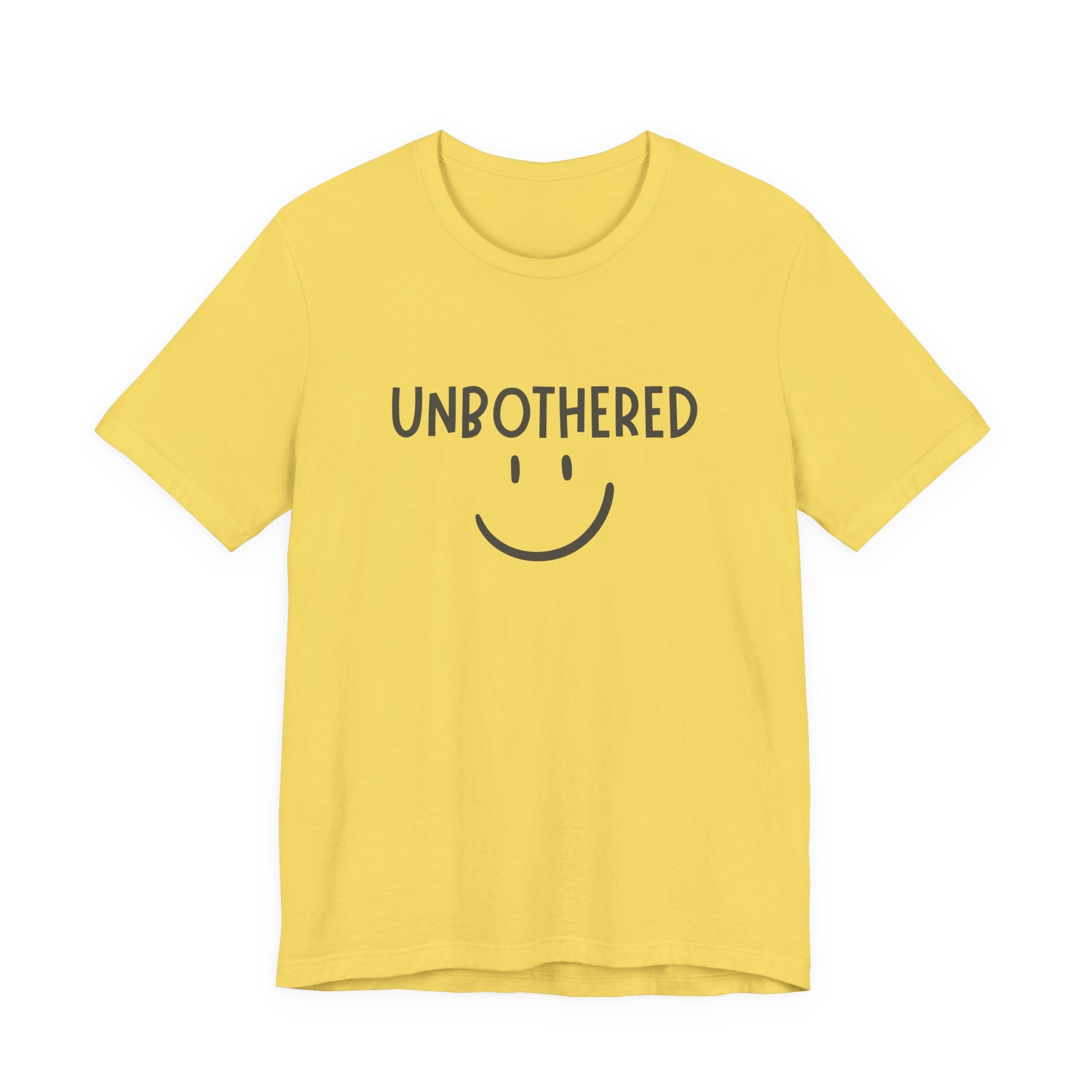 Unbothered Smiley Graphic Tee