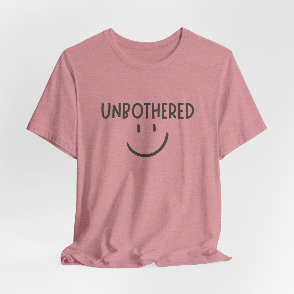 Unbothered Smiley Graphic Tee