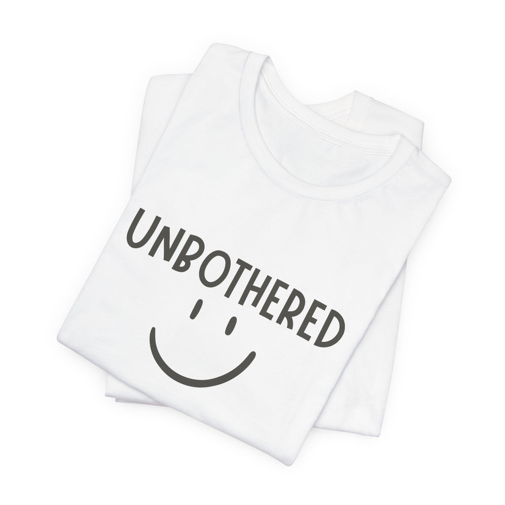 Unbothered Smiley Graphic Tee