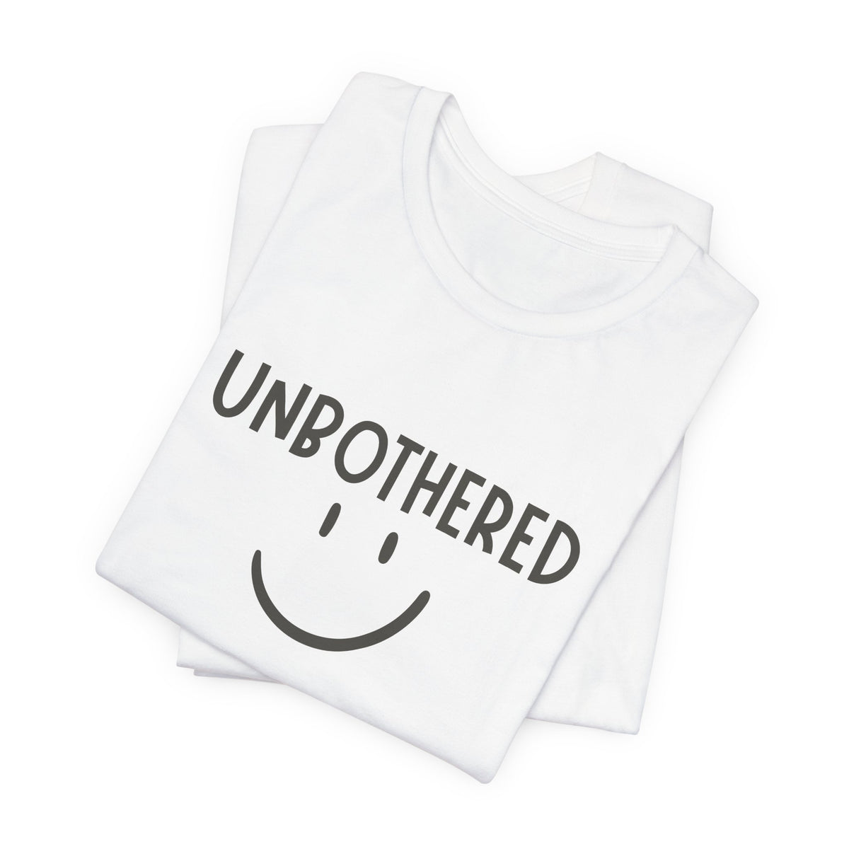 Unbothered Smiley Graphic Tee
