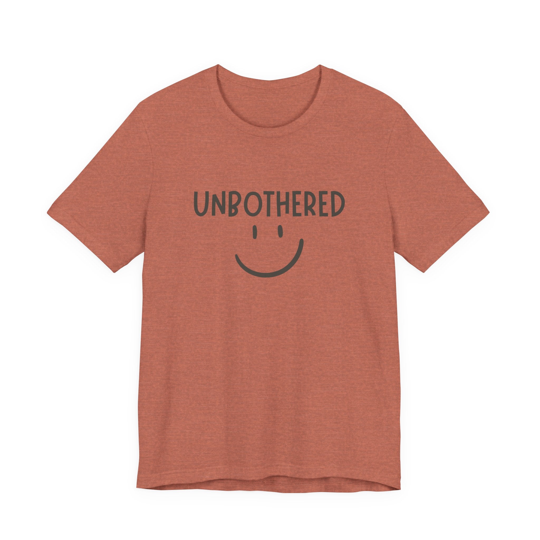 Unbothered Smiley Graphic Tee