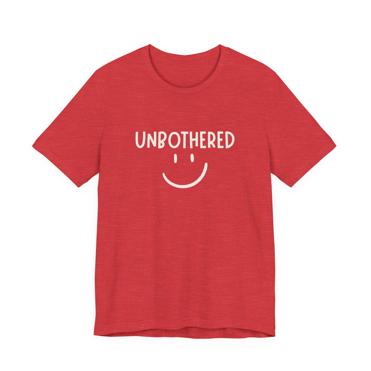 Unbothered Smiley Graphic Tee