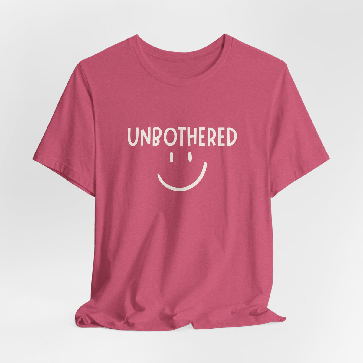 Unbothered Smiley Graphic Tee