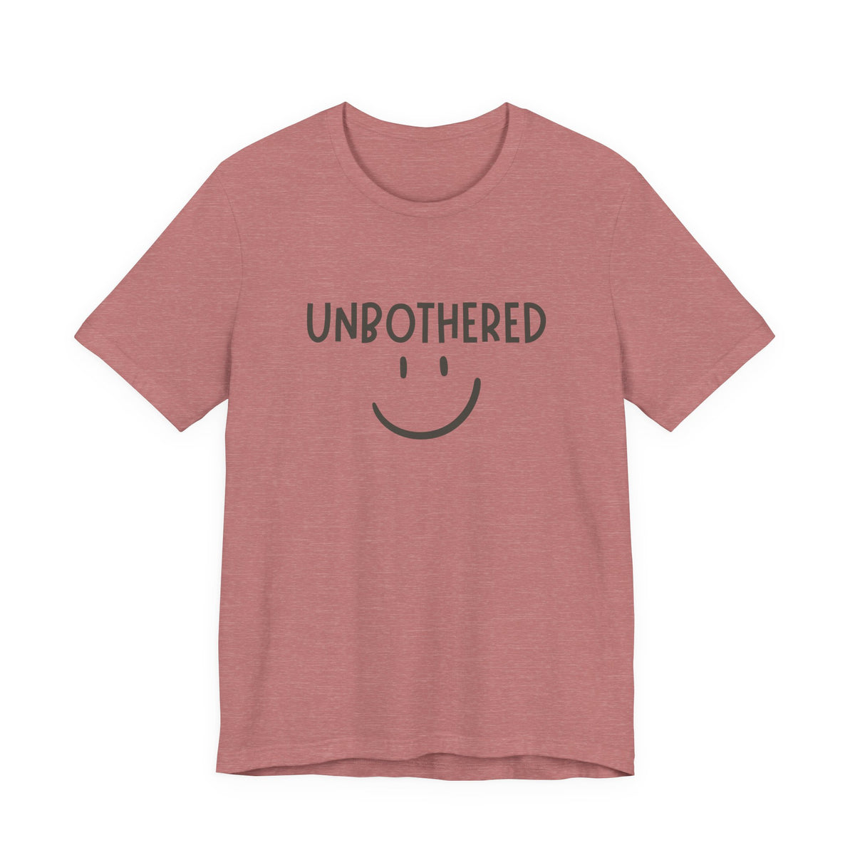 Unbothered Smiley Graphic Tee