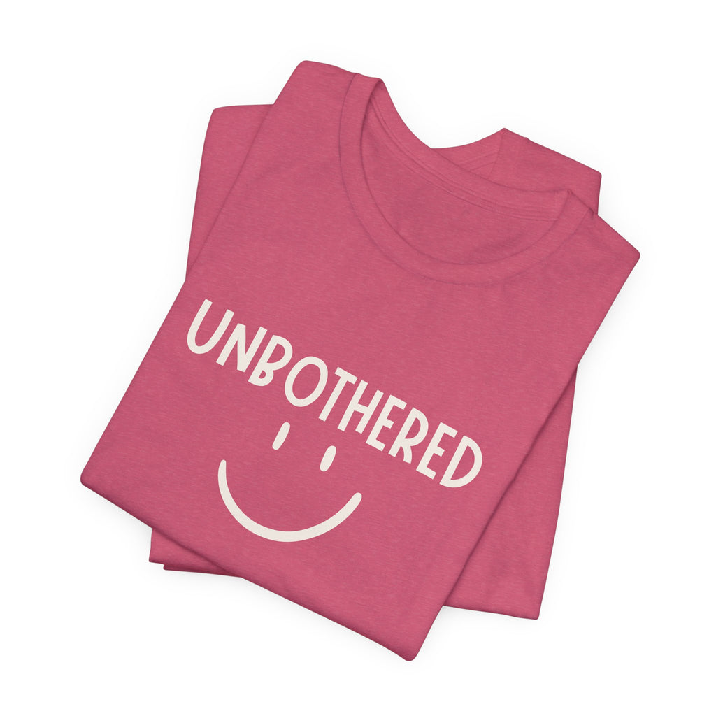 Unbothered Smiley Graphic Tee