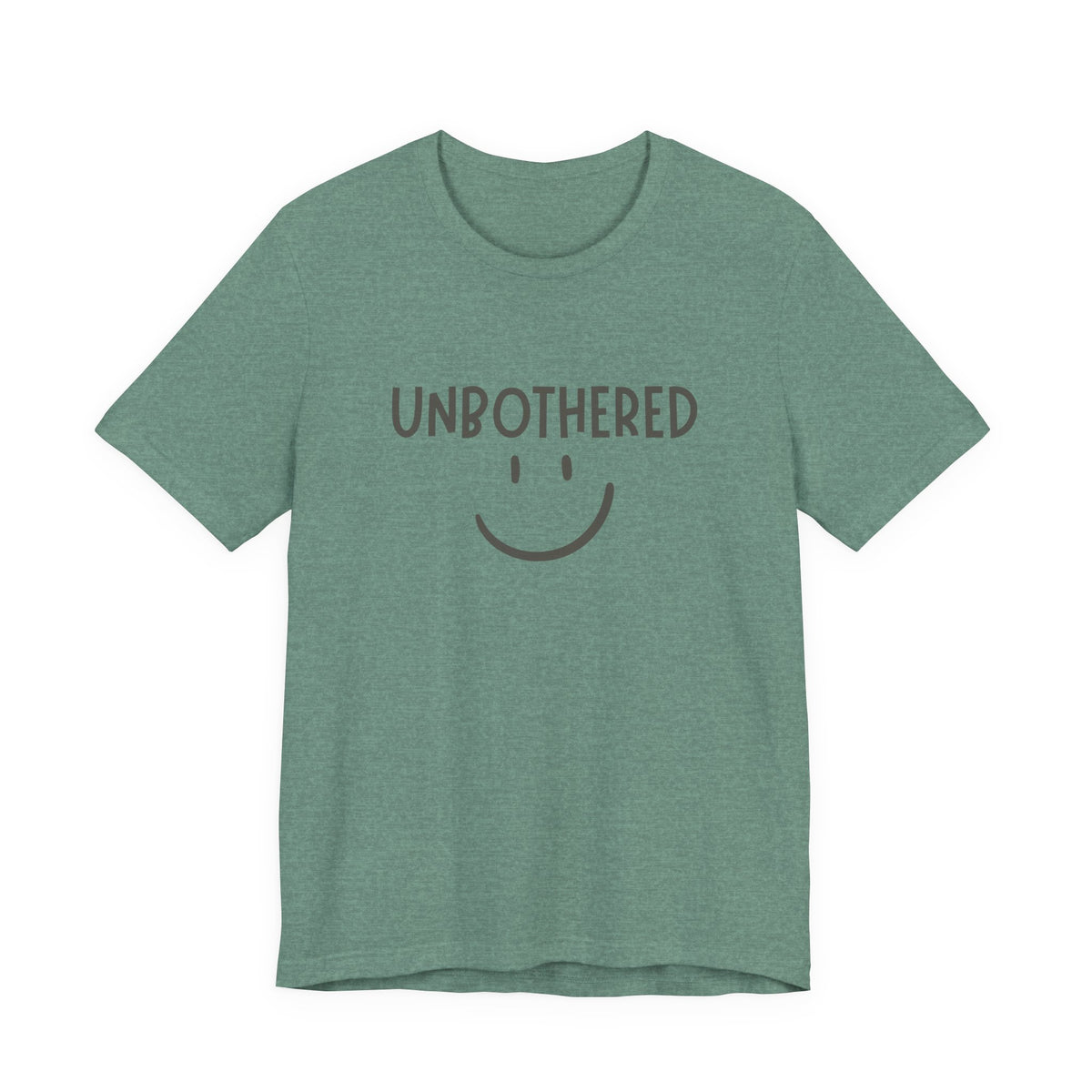 Unbothered Smiley Graphic Tee
