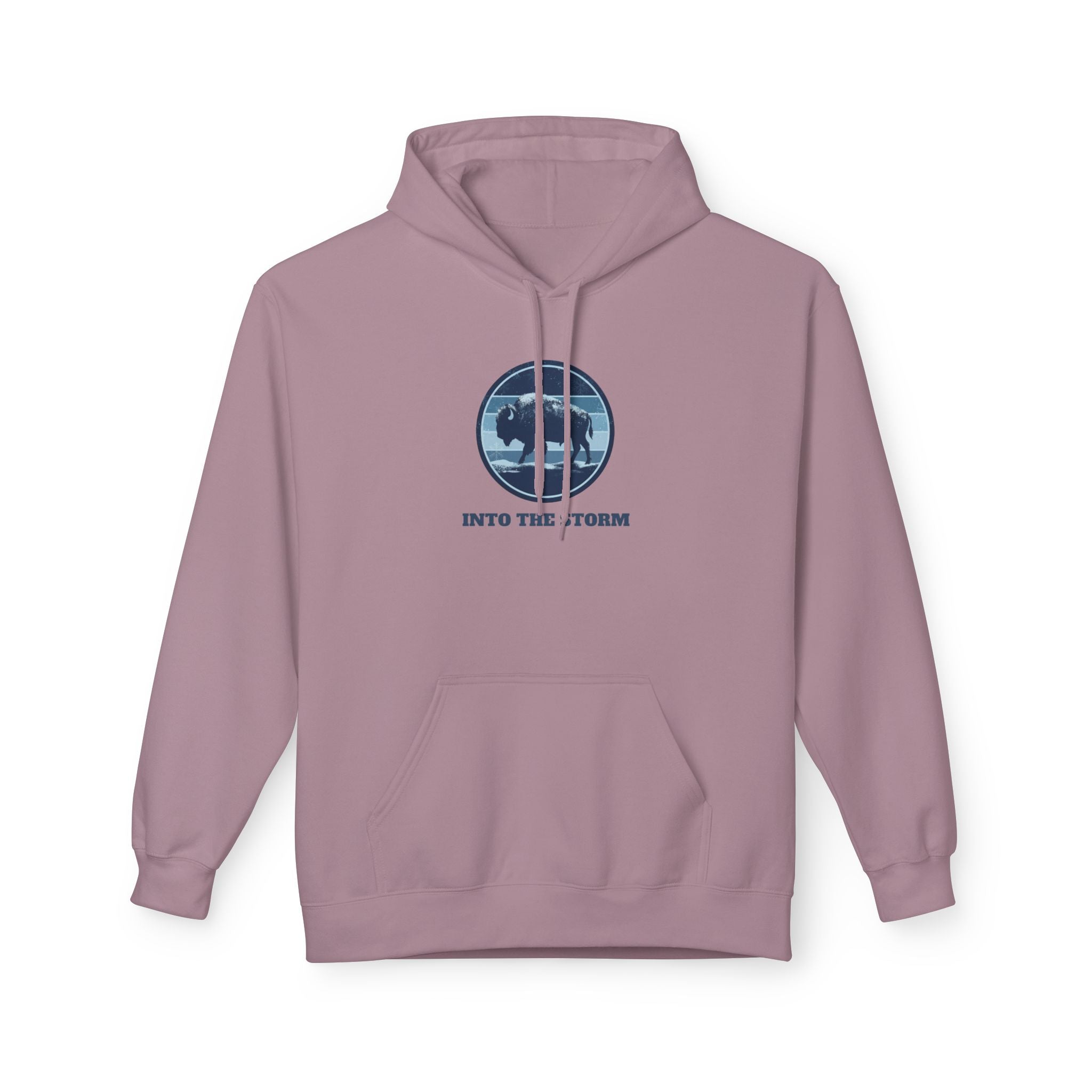 Winter Bison "Into the Storm" Graphic Hoodie