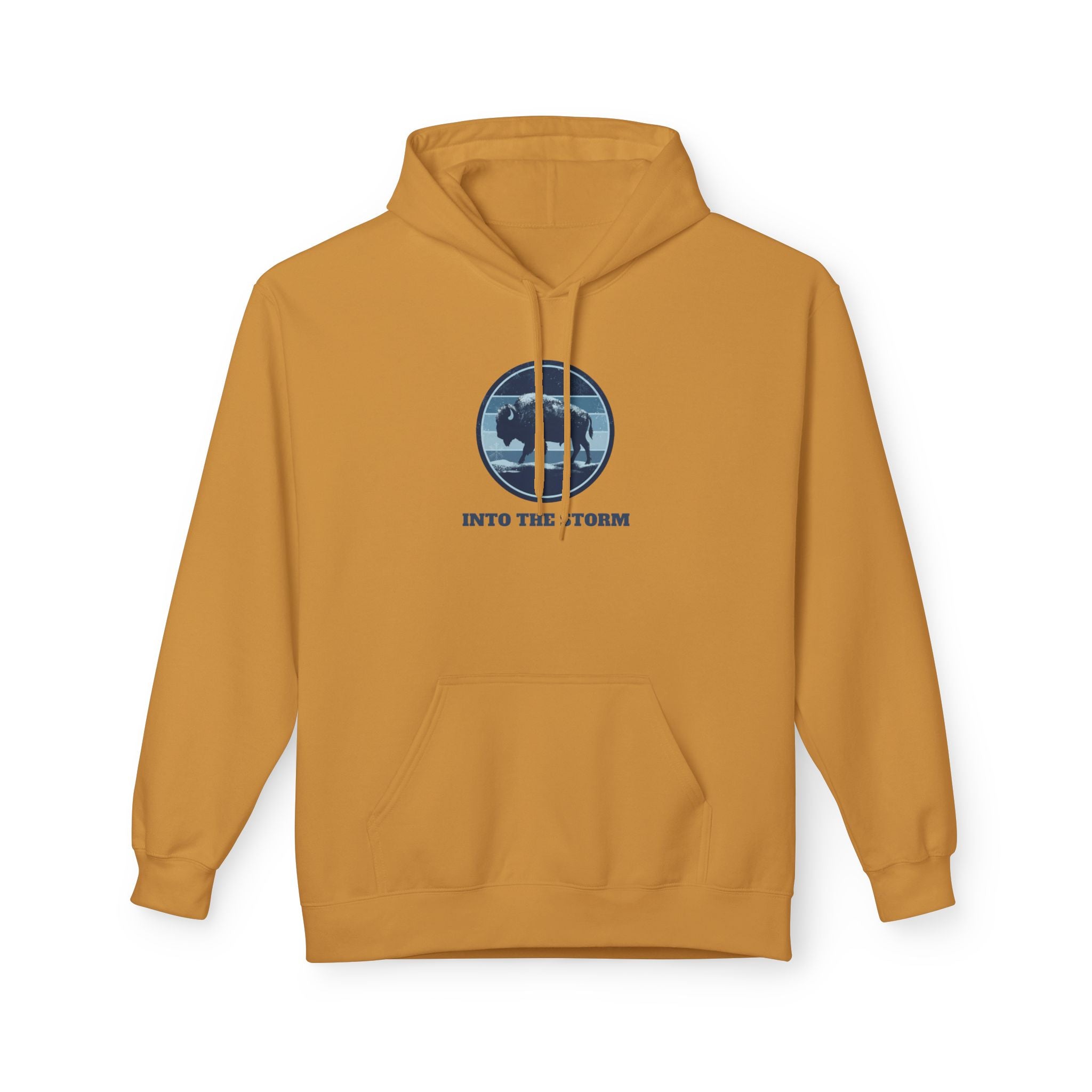 Winter Bison "Into the Storm" Graphic Hoodie