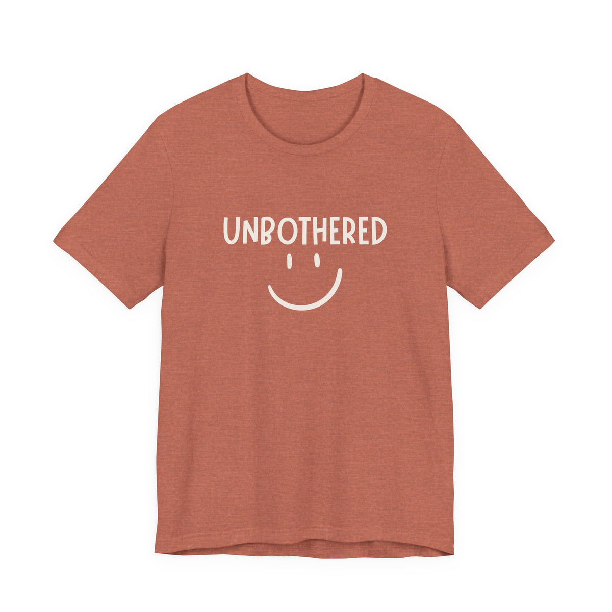 Unbothered Smiley Graphic Tee