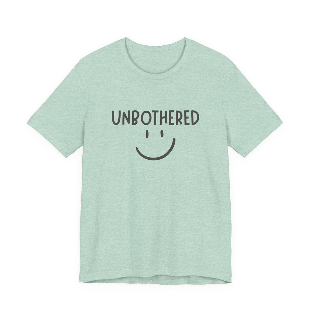 Unbothered Smiley Graphic Tee