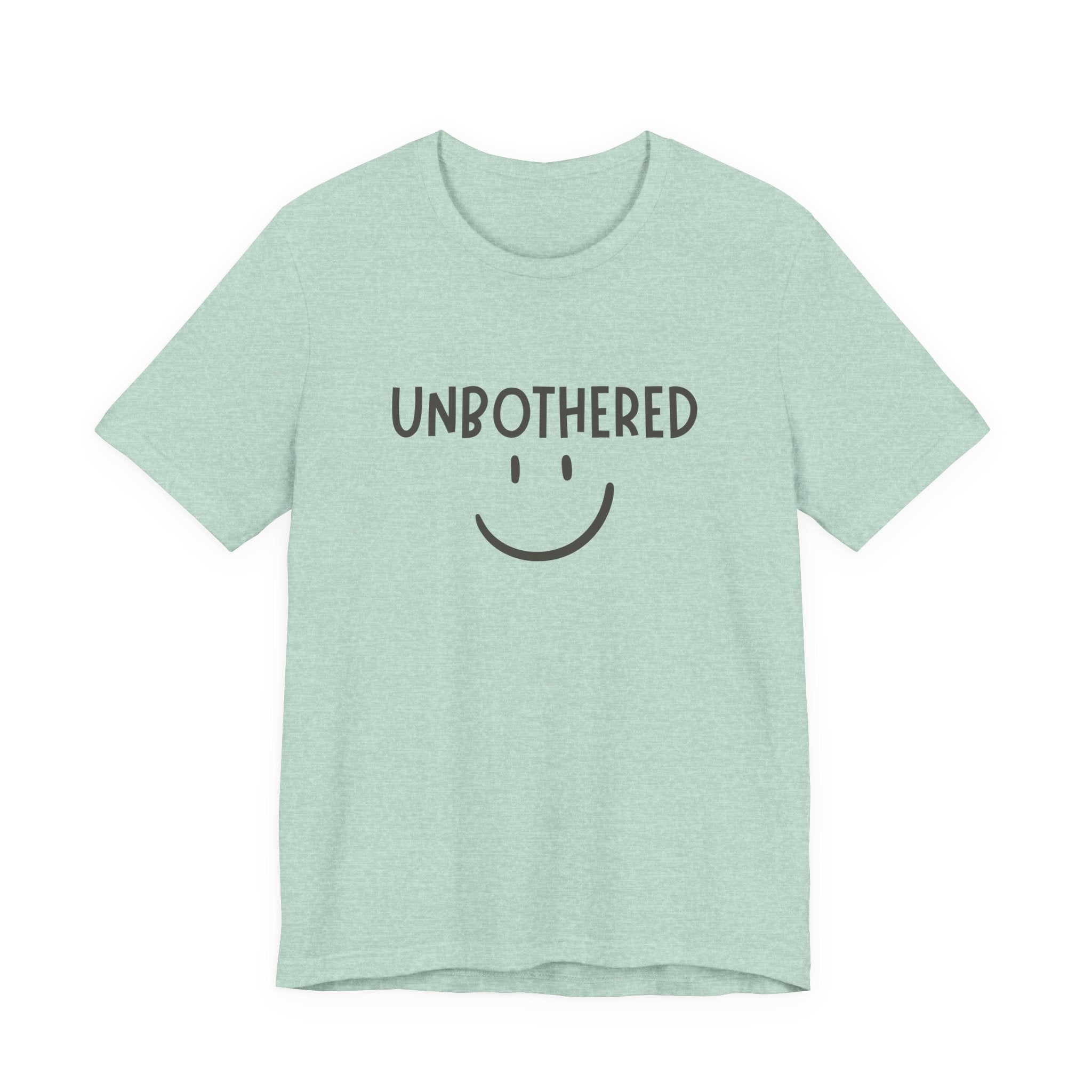 Unbothered Smiley Graphic Tee