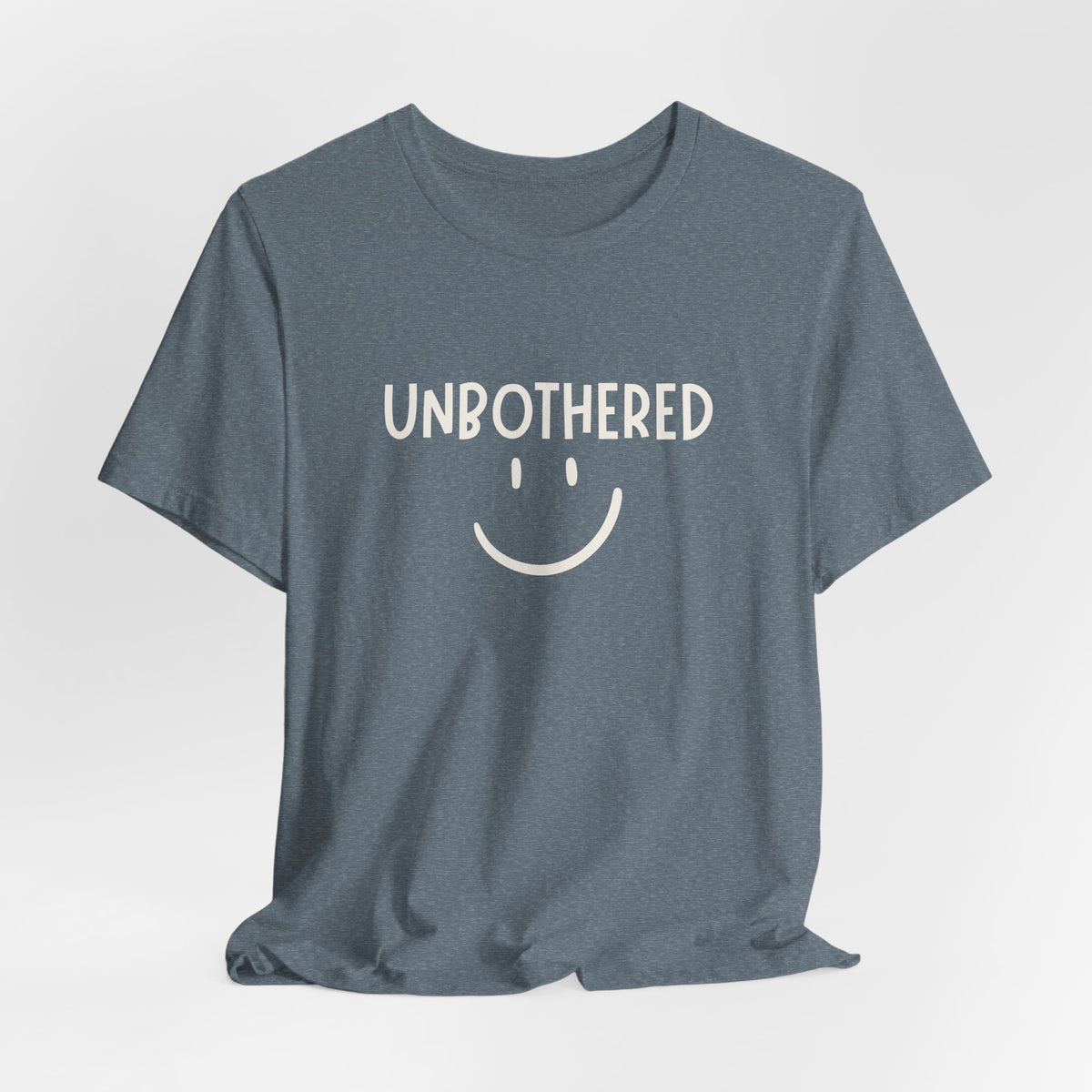 Unbothered Smiley Graphic Tee