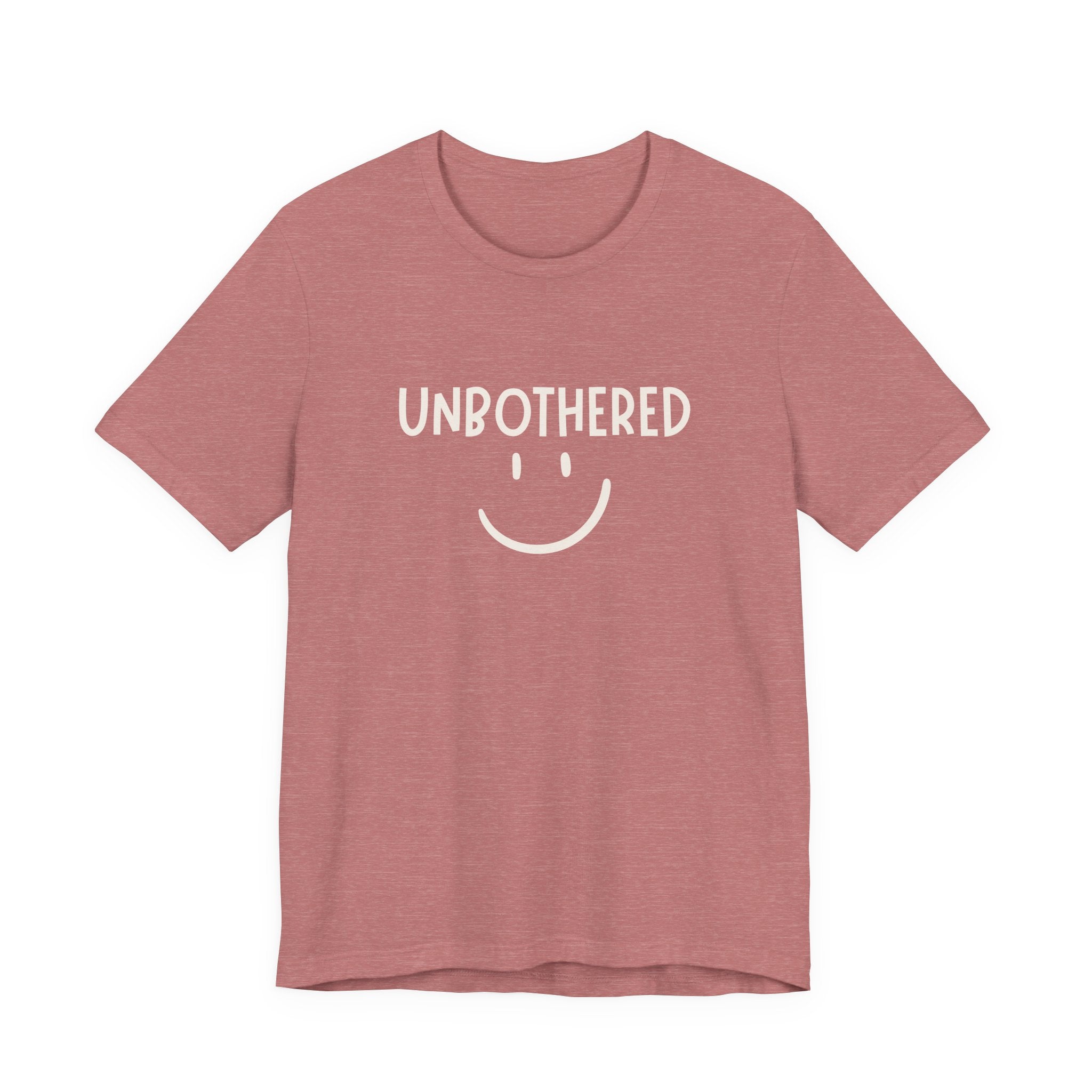 Unbothered Smiley Graphic Tee