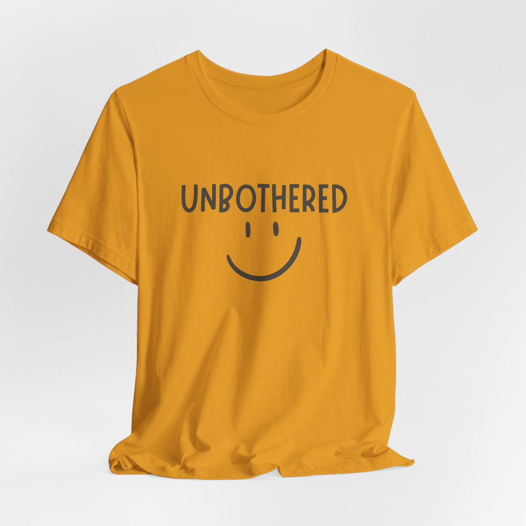 Unbothered Smiley Graphic Tee
