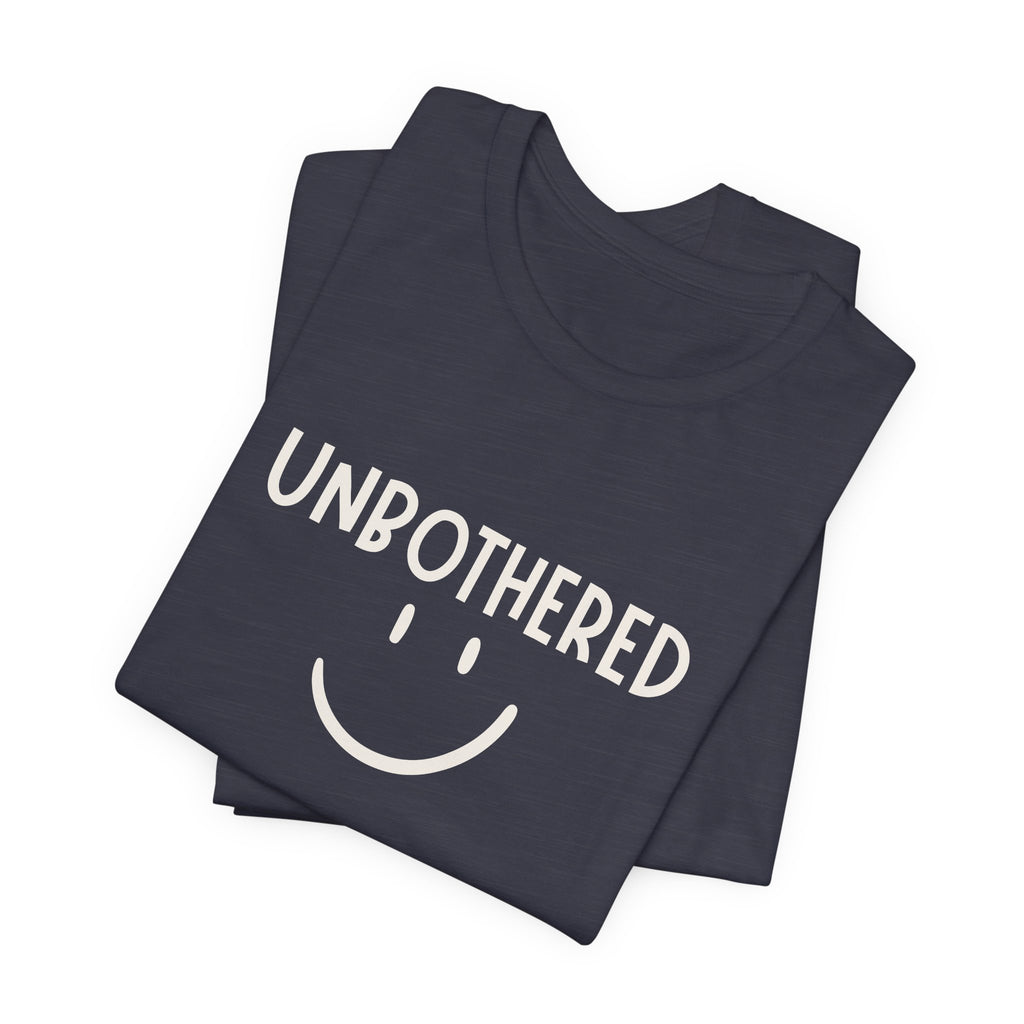 Unbothered Smiley Graphic Tee