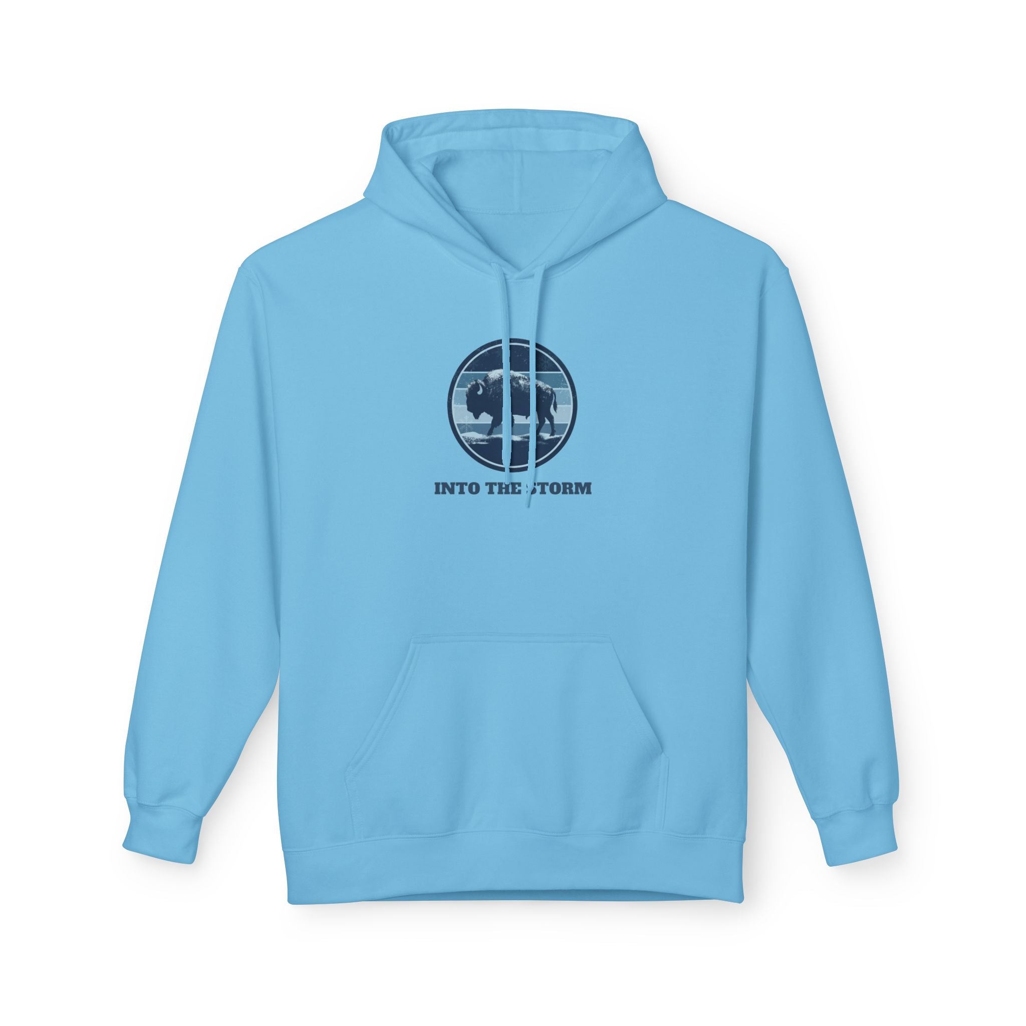 Winter Bison "Into the Storm" Graphic Hoodie