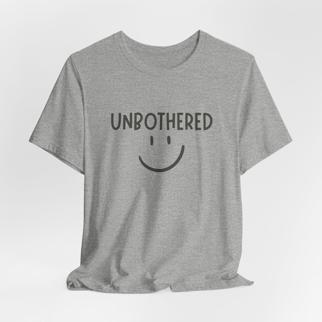 Unbothered Smiley Graphic Tee