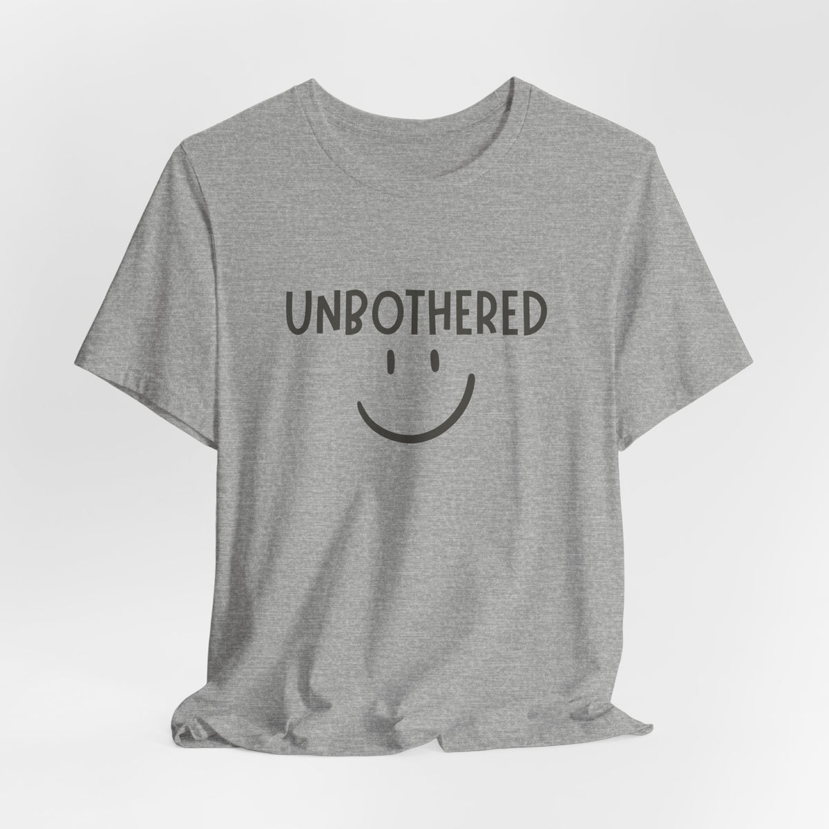 Unbothered Smiley Graphic Tee