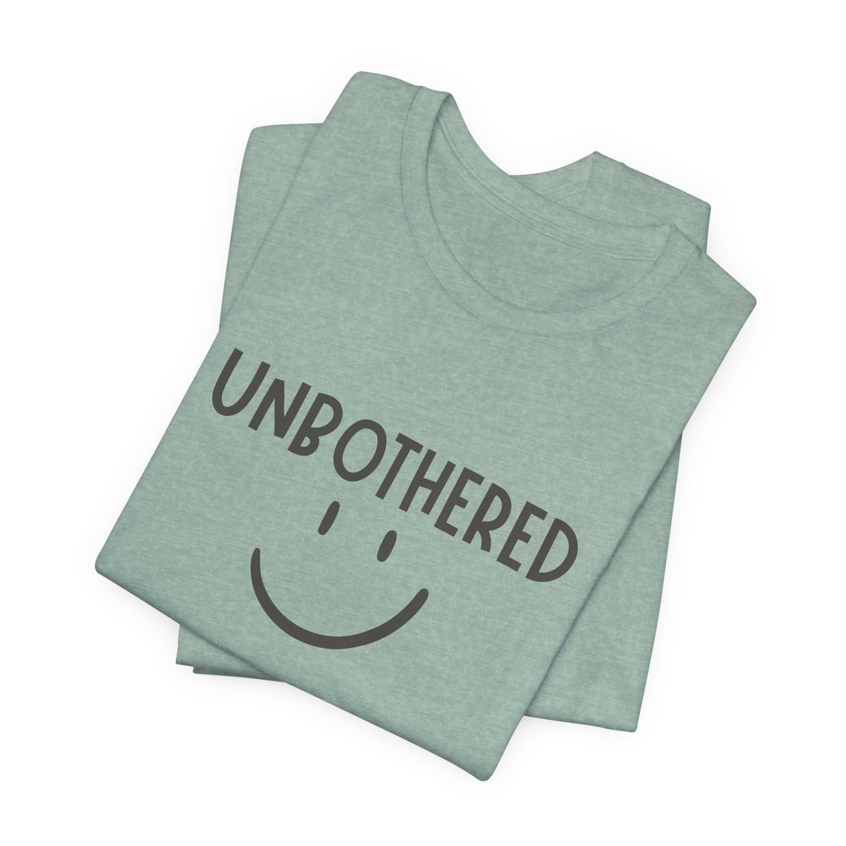 Unbothered Smiley Graphic Tee